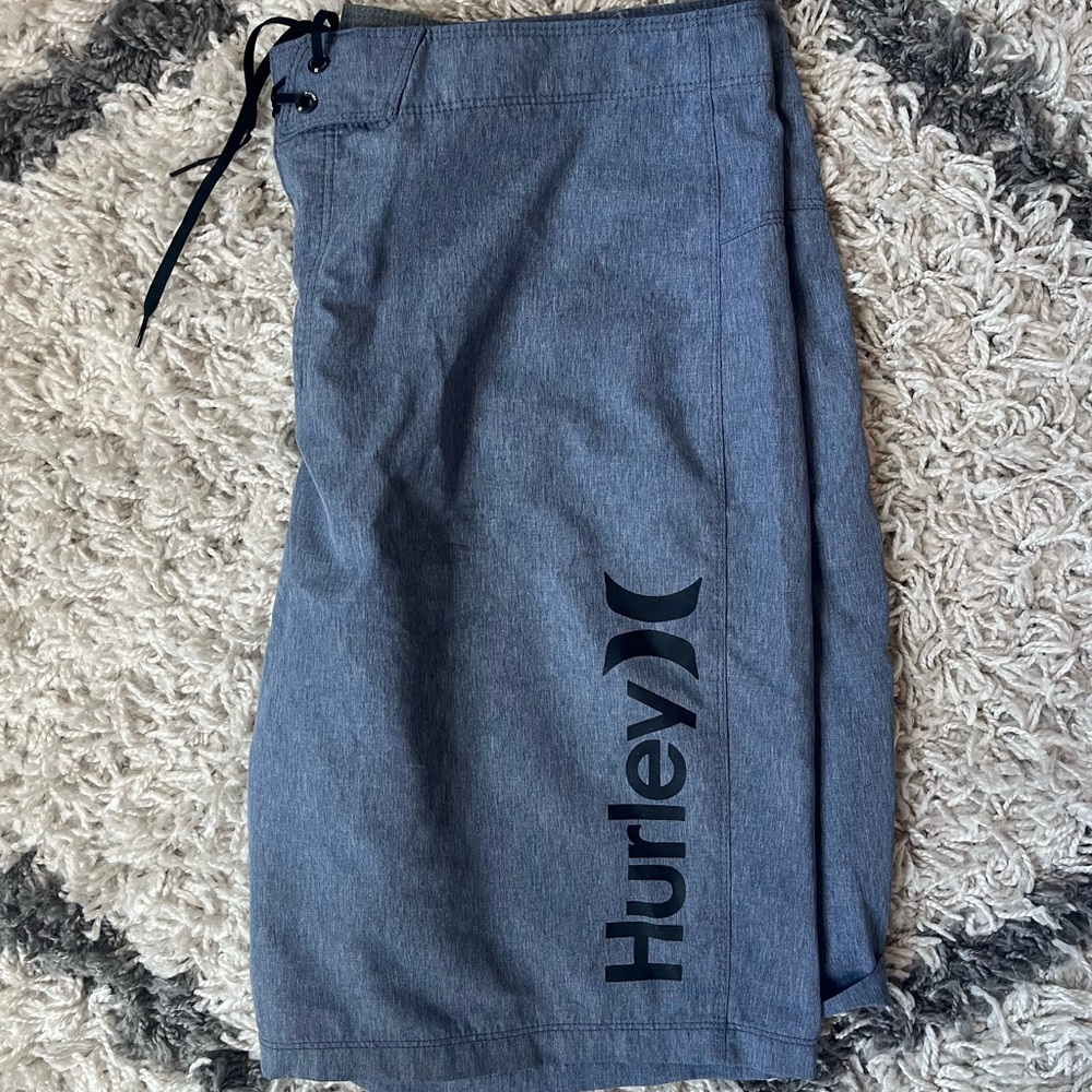 Hurley Denim Blue Casual Shorts